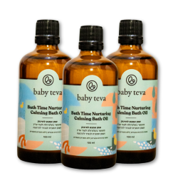 שמן אמבט לתינוק - שלישייה במארז חיסכון Bath Time